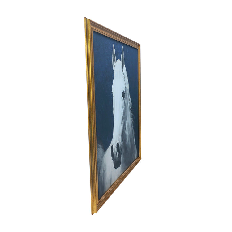 "Vintage Equestrian" Framed Wall Art Print, 29x29 Inches