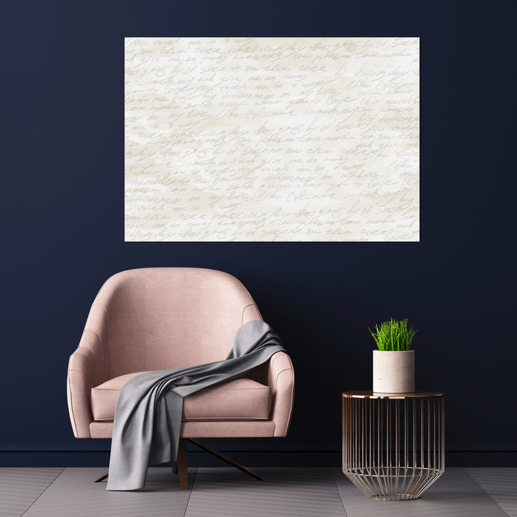 "The Letter" 24x36 Inch Print on Canvas Wall Art
