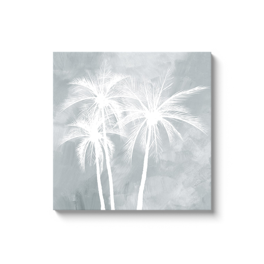 "Palms" 30x30 Inch Print on Canvas Wall Art