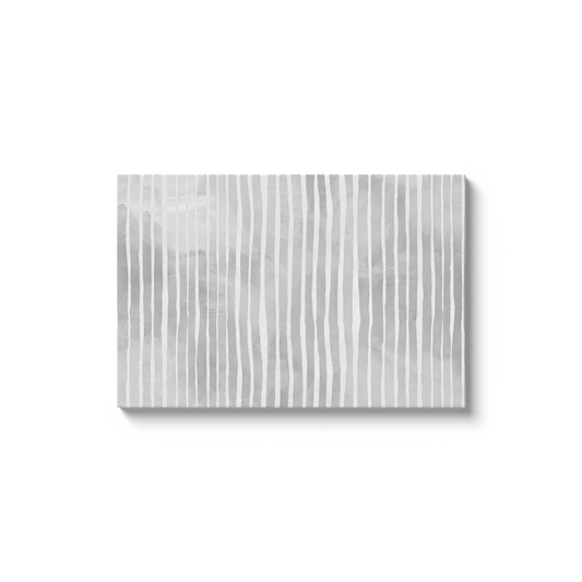 "Soft Stripes" 24x36 Inch Print on Canvas Wall Art